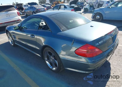 2005 Mercedes-Benz Sl 500 from USA, damaged, VIN WDBSK75F15F103813